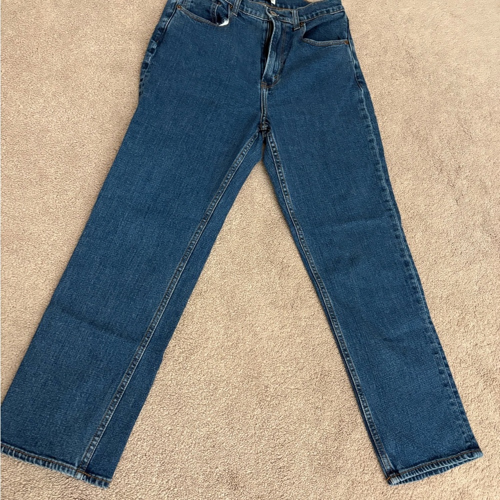 Women’s Abercrombie & Fitch Ankle Straight Ultra High Rise Jeans Curve Love